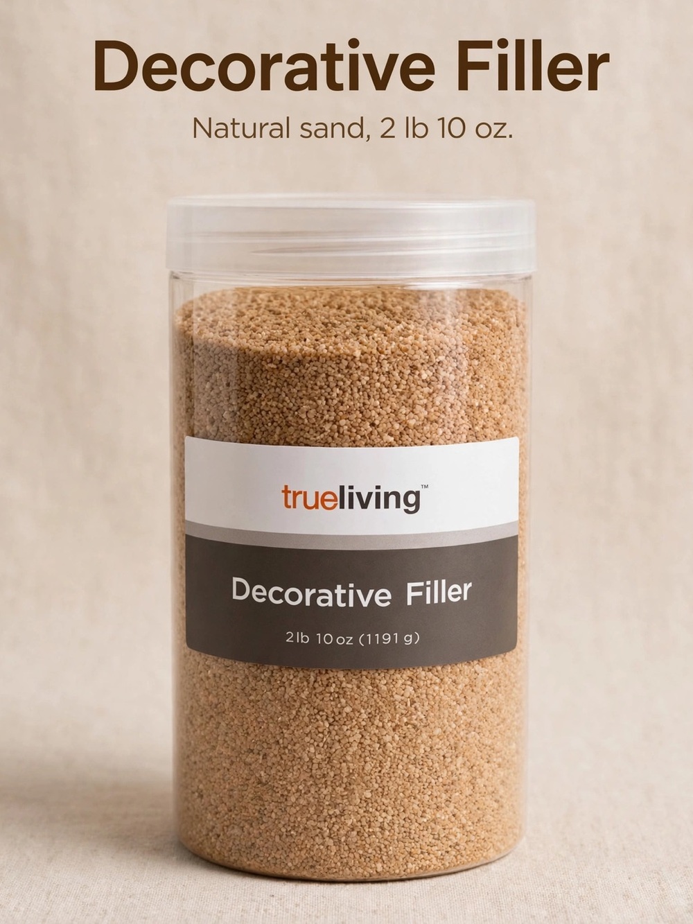 TrueLiving Natural Decorative Filler - Tan